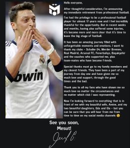 Mesut Özil'in kariyeri, futbol hayatı, oynadığı kulüpler